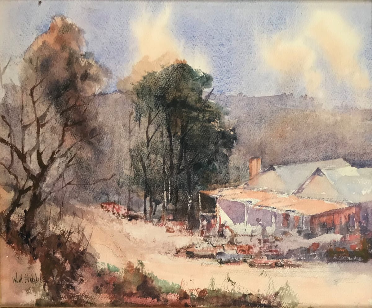 The roadside Stall by WH Hibble 