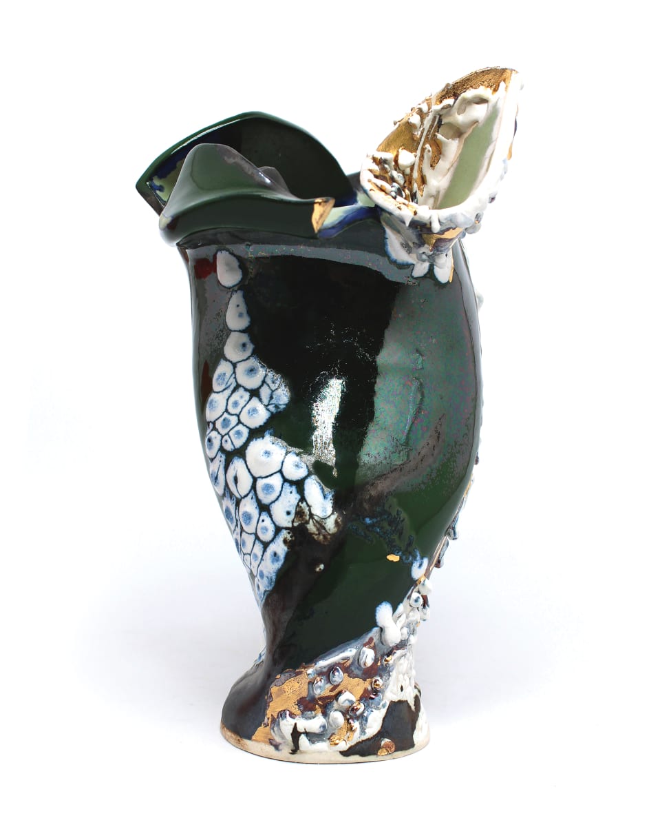 WILD ELEGANCE VASE by Laurence Elle Groux 