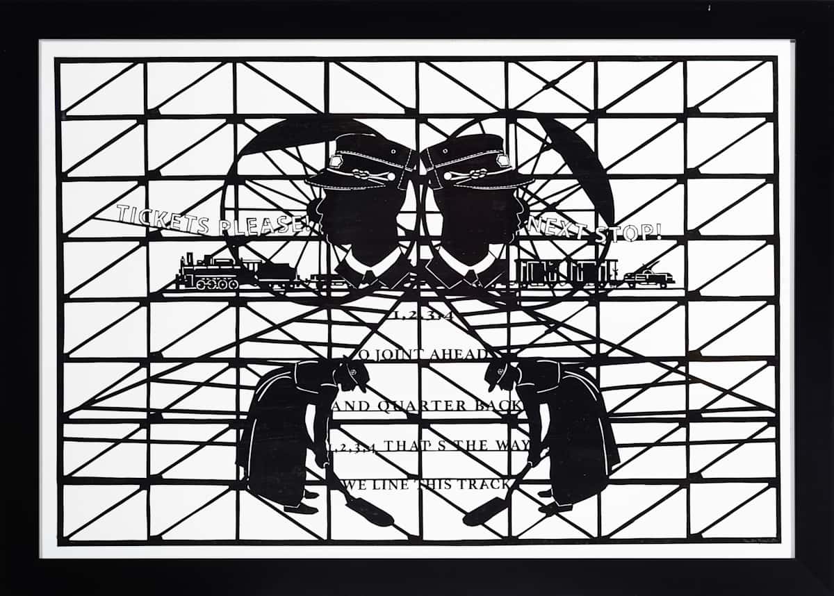 Line this Track by Janelle Washington 