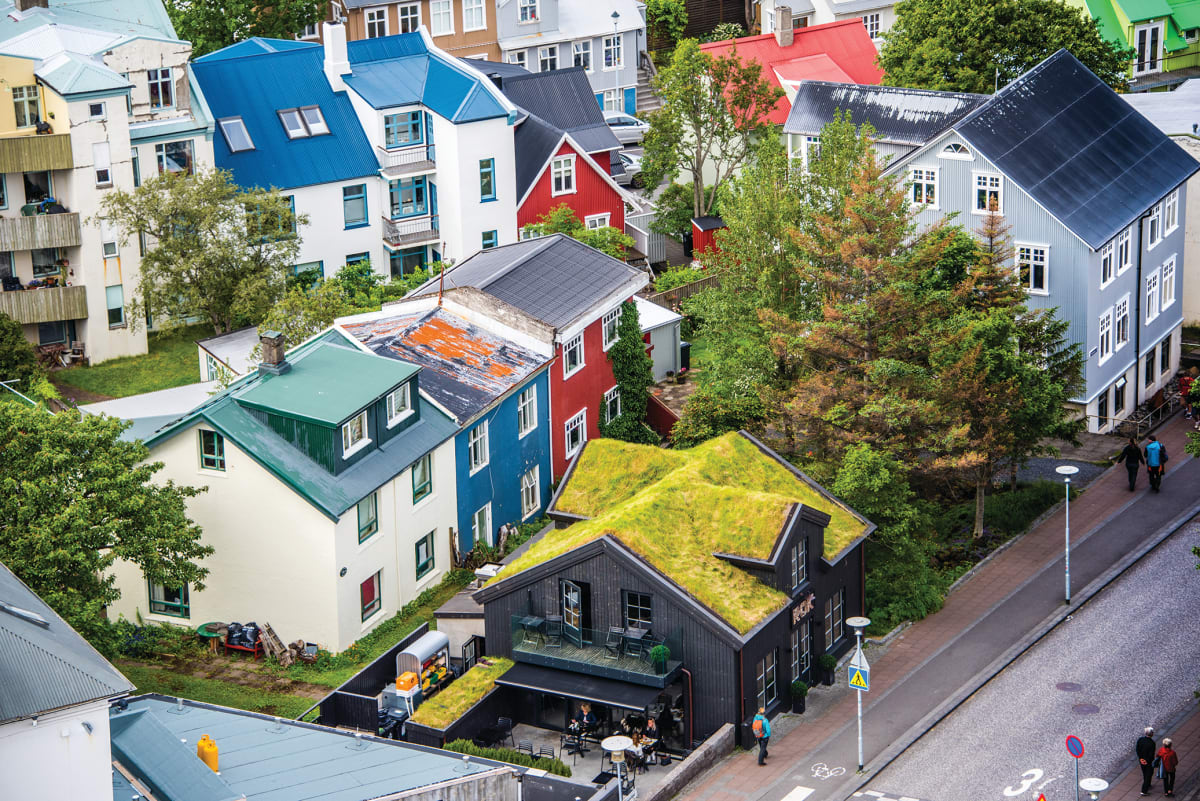 Rooftops - Reykjavik, Iceland 