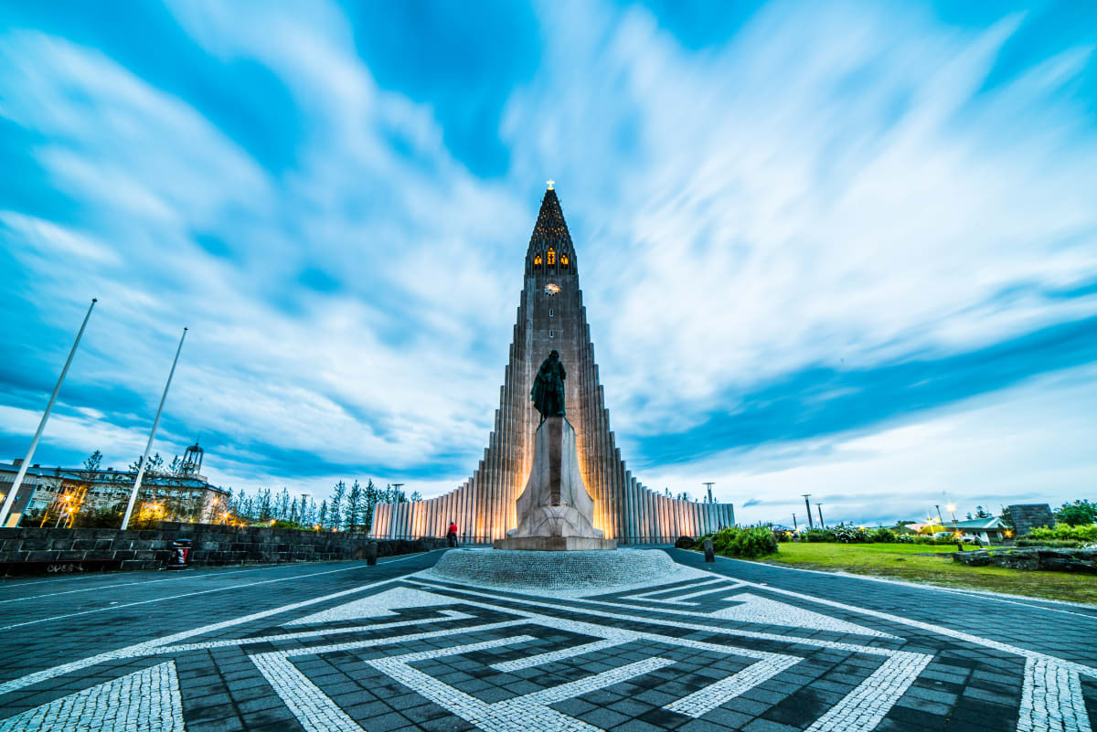 Hallgrimskirkja - Reykjavik, Iceland 