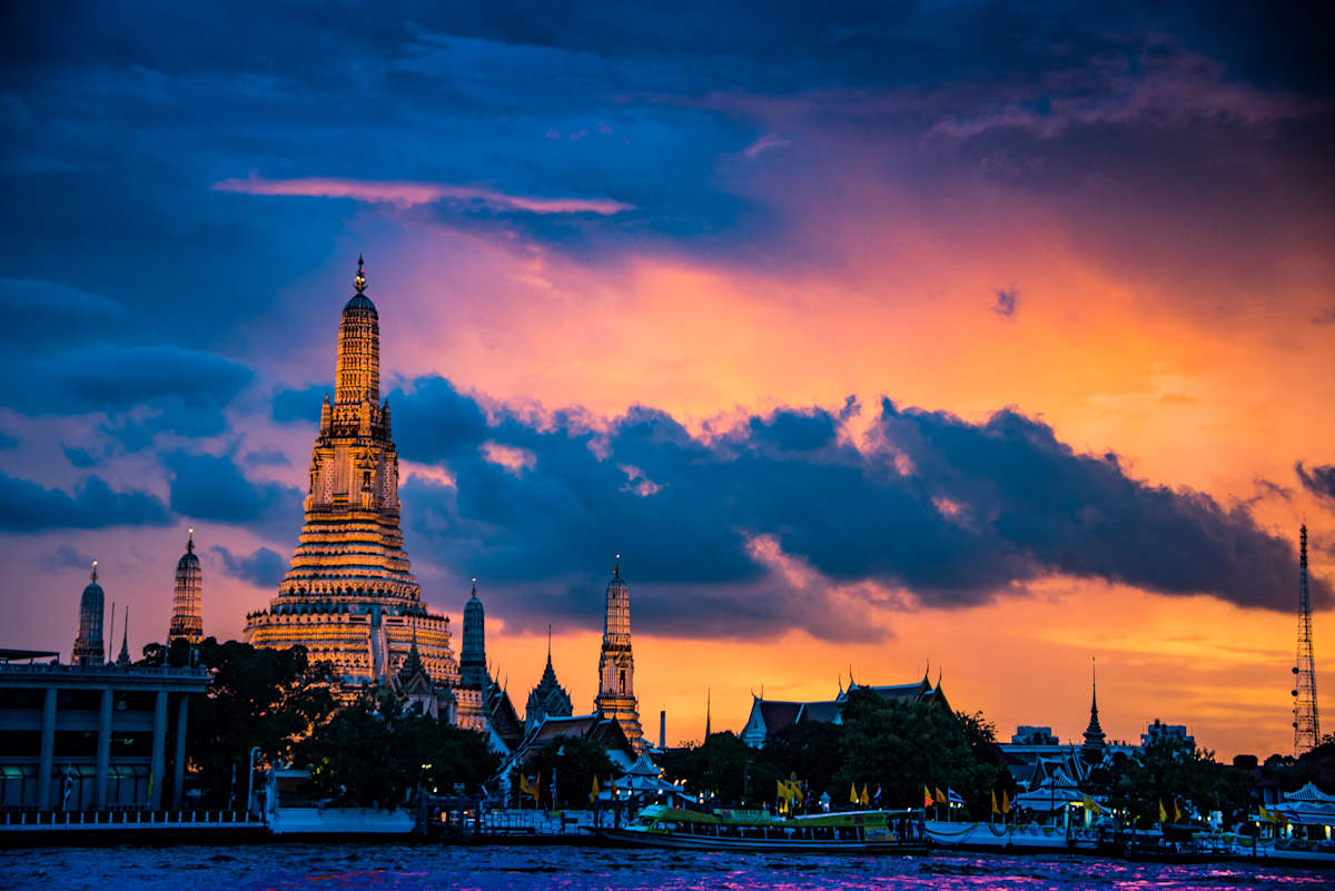 Sunset - Thailand, Image 1.