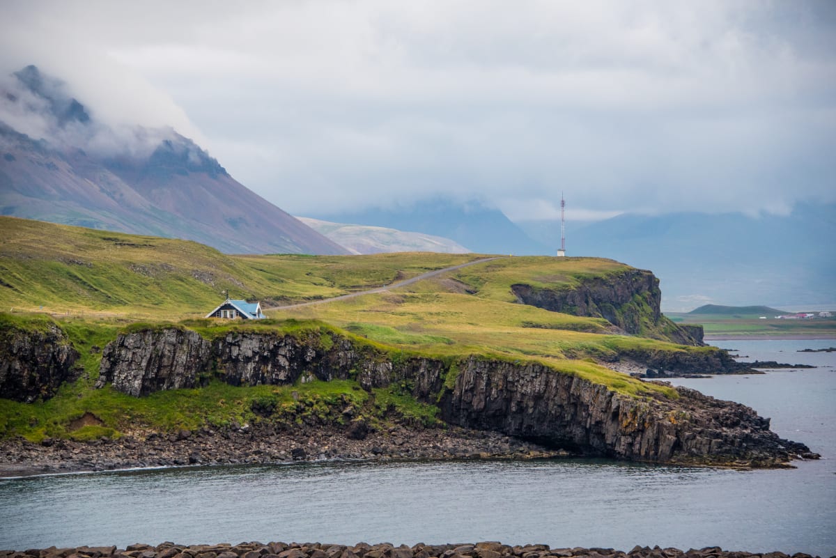 Minimalist Landscape - Borgarfjordur Eystri, Iceland 