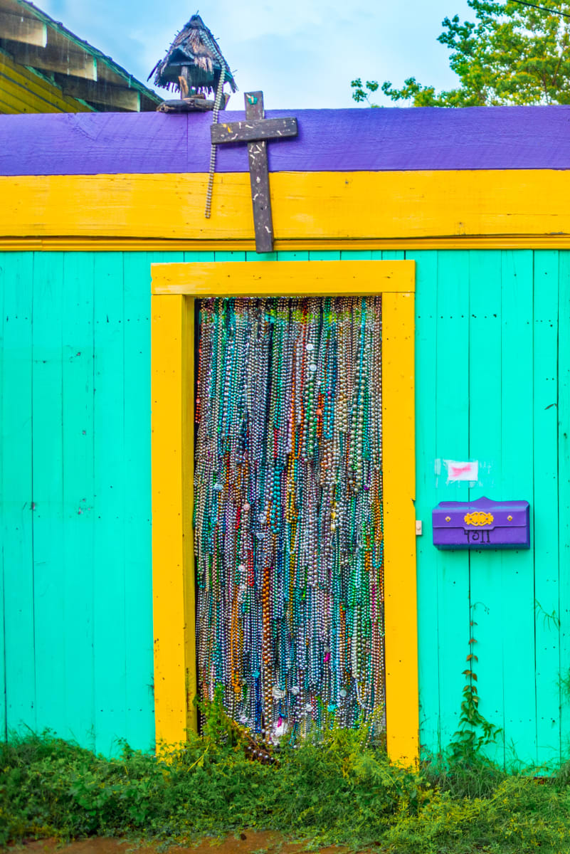 Mardi Gras Door - New Orleans 