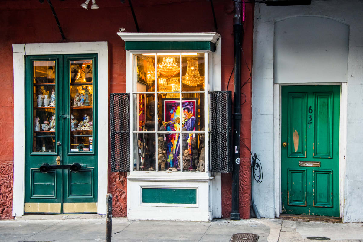 New Orleans Jazzy Door 