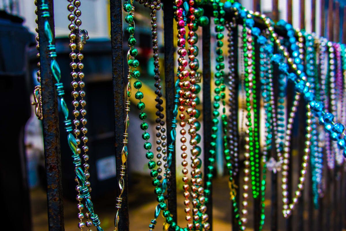 Mardi Gras Beads - New Orleans 
