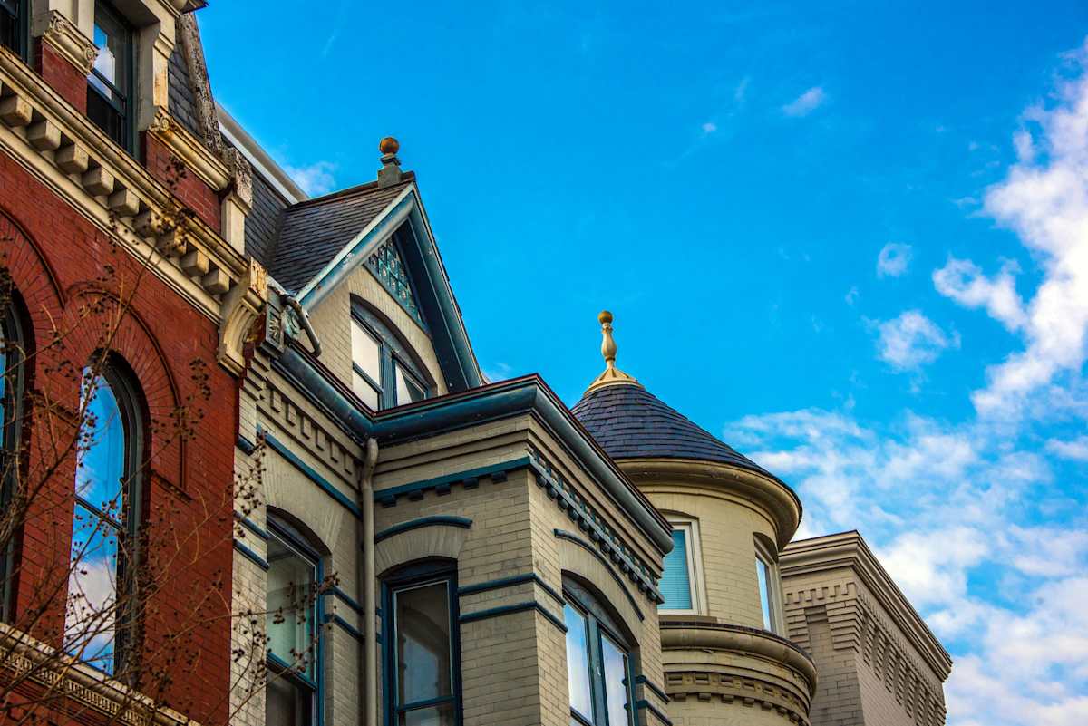 Capitol Hill Rooftops - Washington DC by Jenny Nordstrom, Image 1.