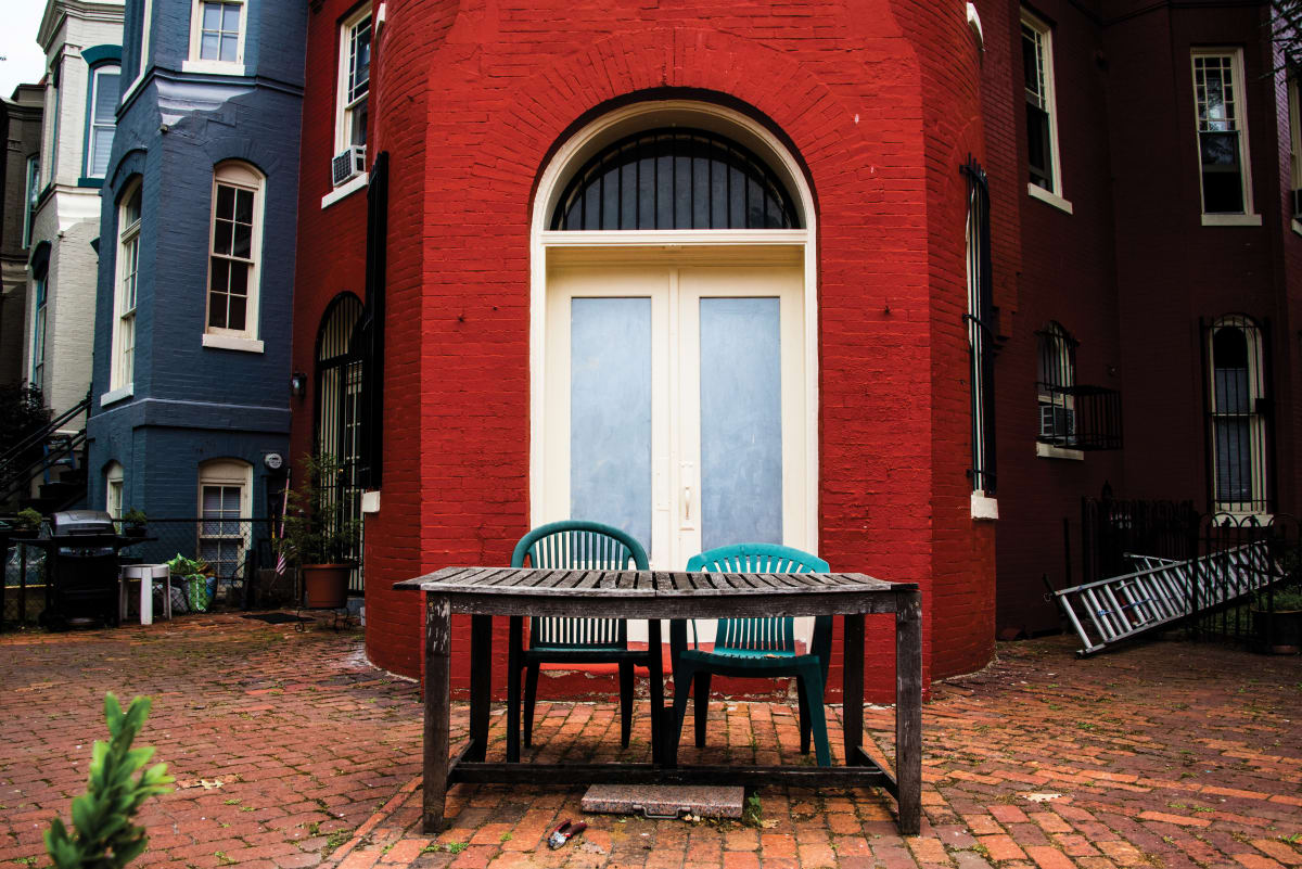 Mismatched  Chairs - Capitol Hill, Washington DC by Jenny Nordstrom 