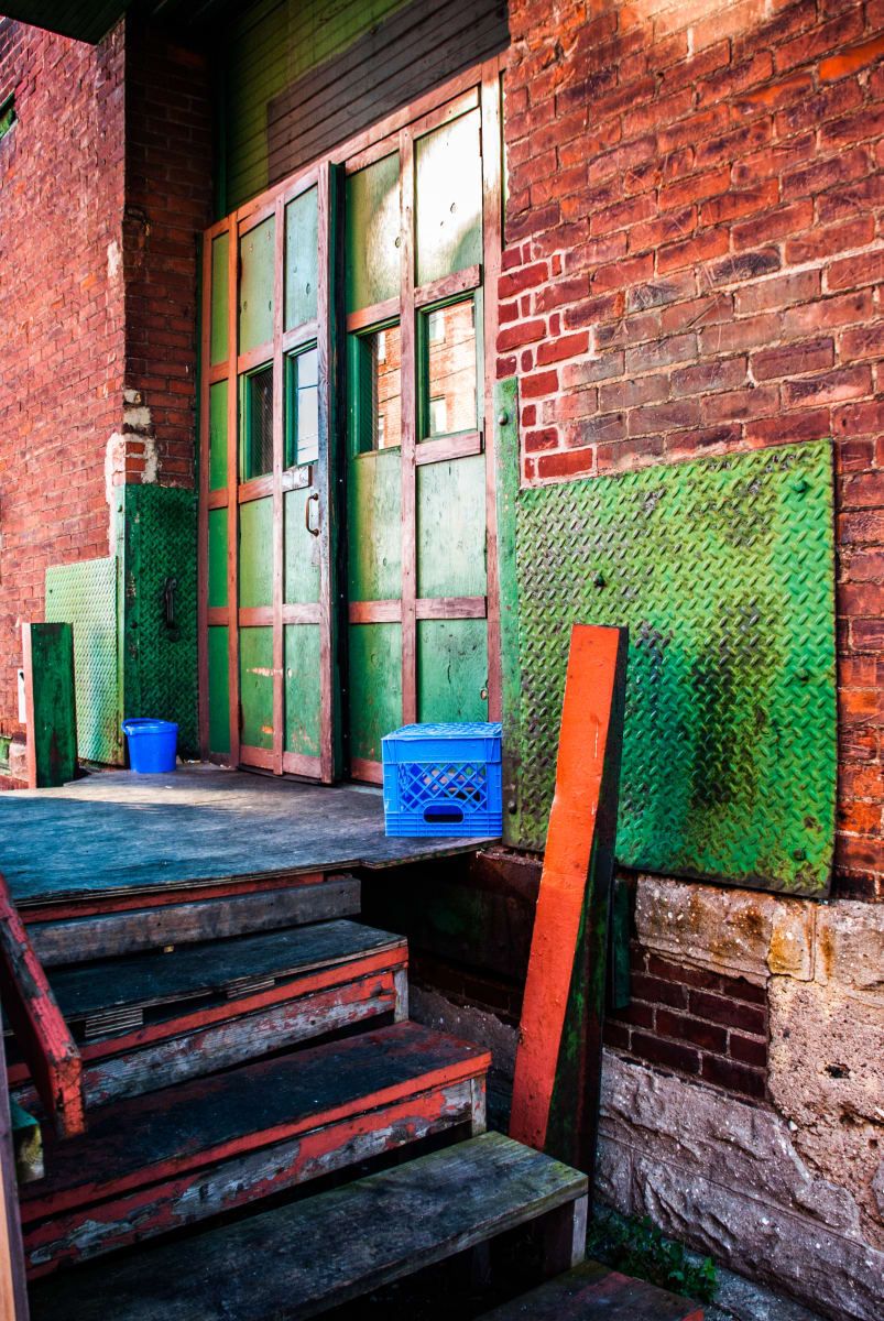 Warehouse Door - Richmond, Indiana by Jenny Nordstrom 