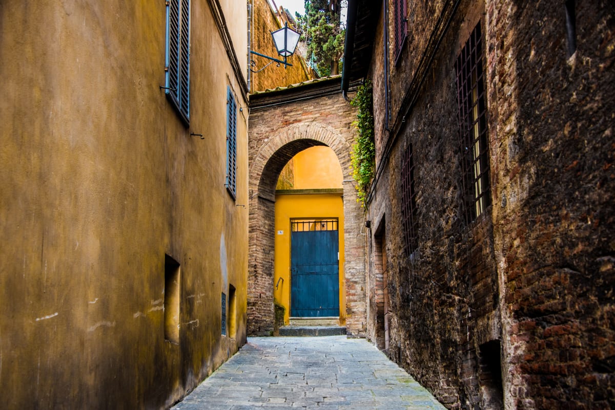 Hidden Alley - Siena, Italy 