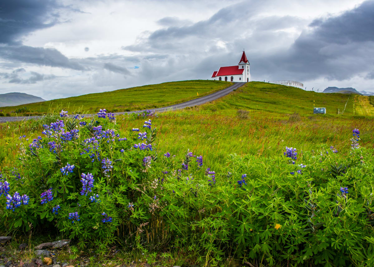 Ingjaldsholl Church 2 - Hellissandur, Iceland by Jenny Nordstrom 