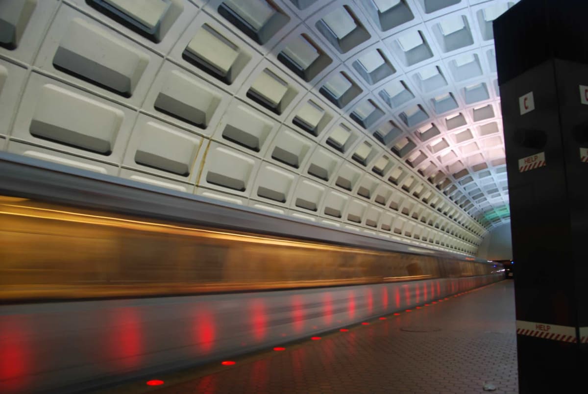 On the Move - Washington DC Metro by Jenny Nordstrom 