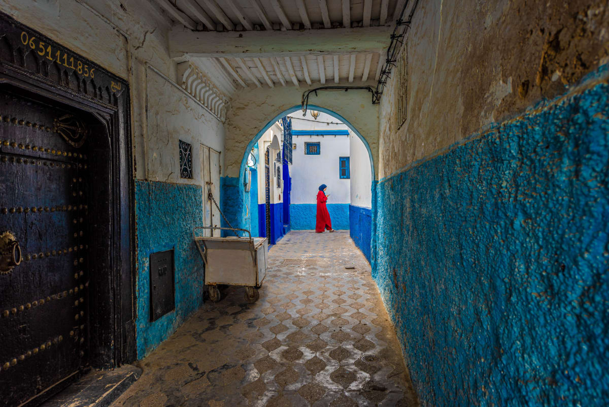 A Modern Moment - Asilah, Morocco by Jenny Nordstrom 