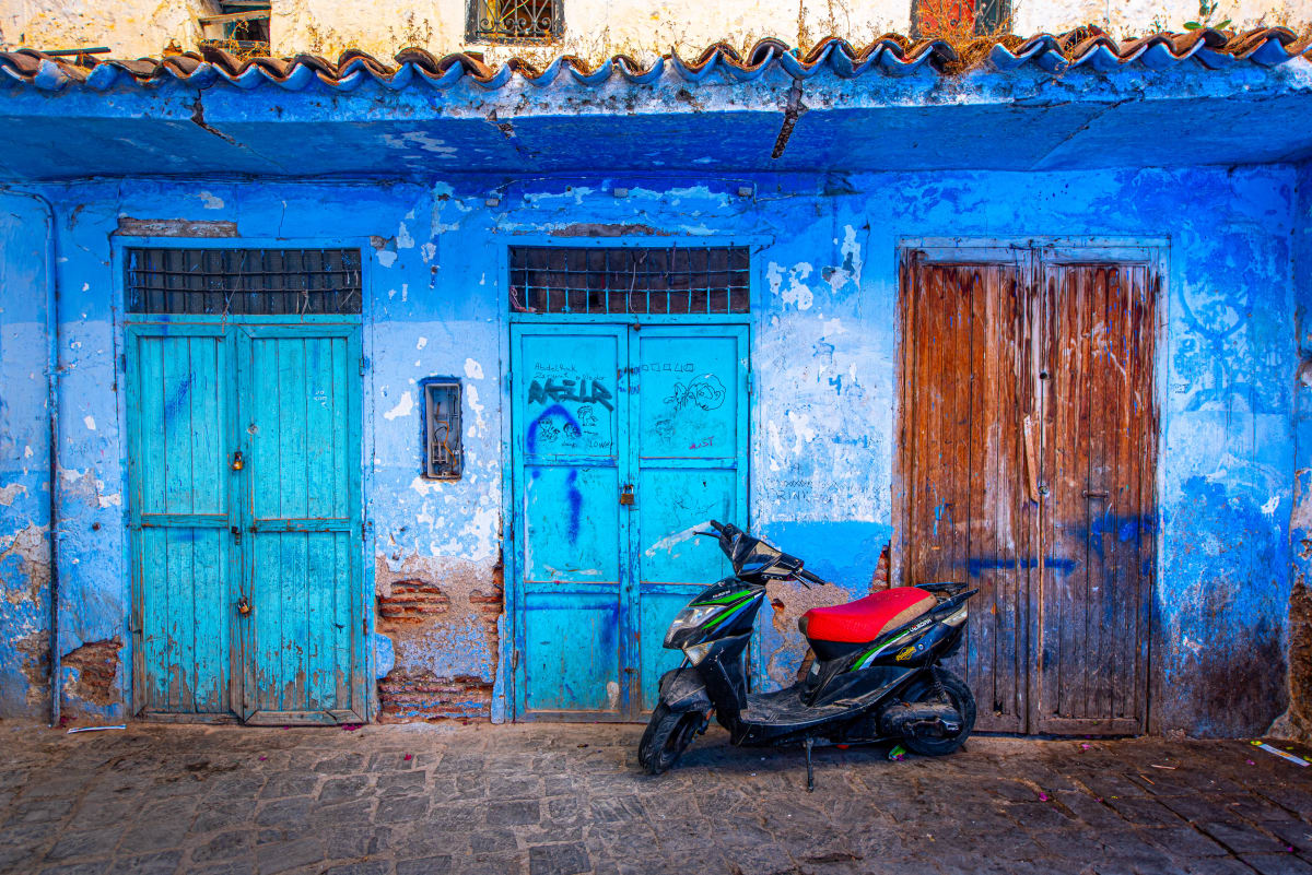 Beautifully Ugly - Chefchaouen, Morocco 
