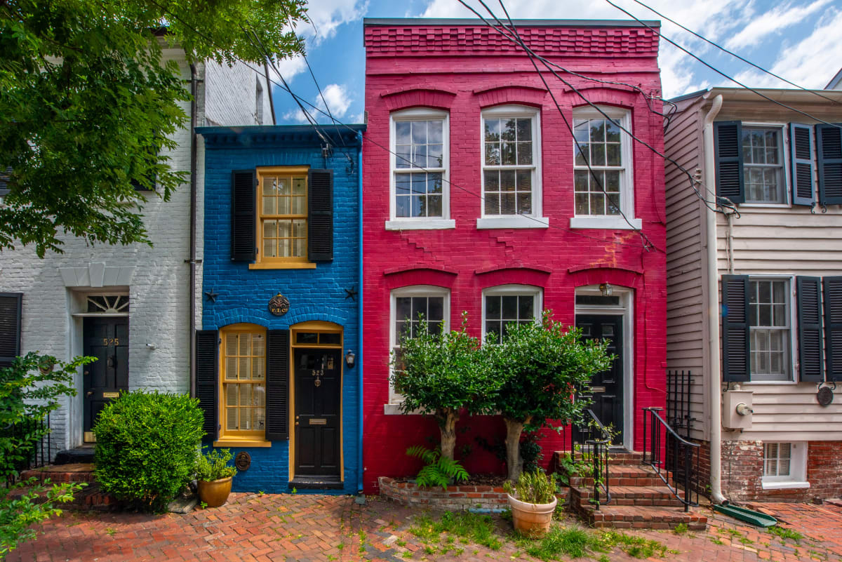 The Spite House - Old Town Alexandria, VA by Jenny Nordstrom 