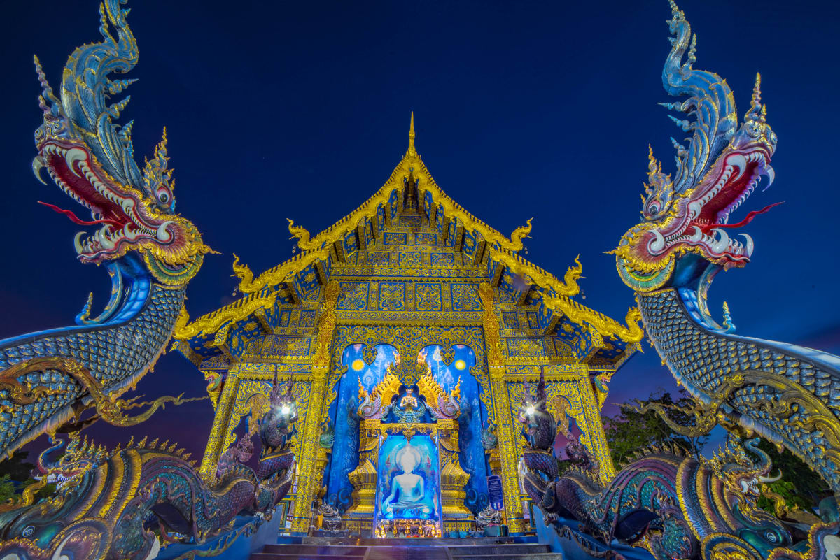 Blue Temple - Chiang Rai, Thailand 