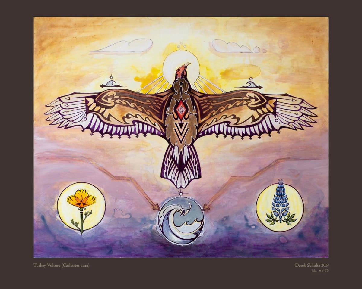 DS-048.001 / Turkey Vulture / 16x20" / 1/25