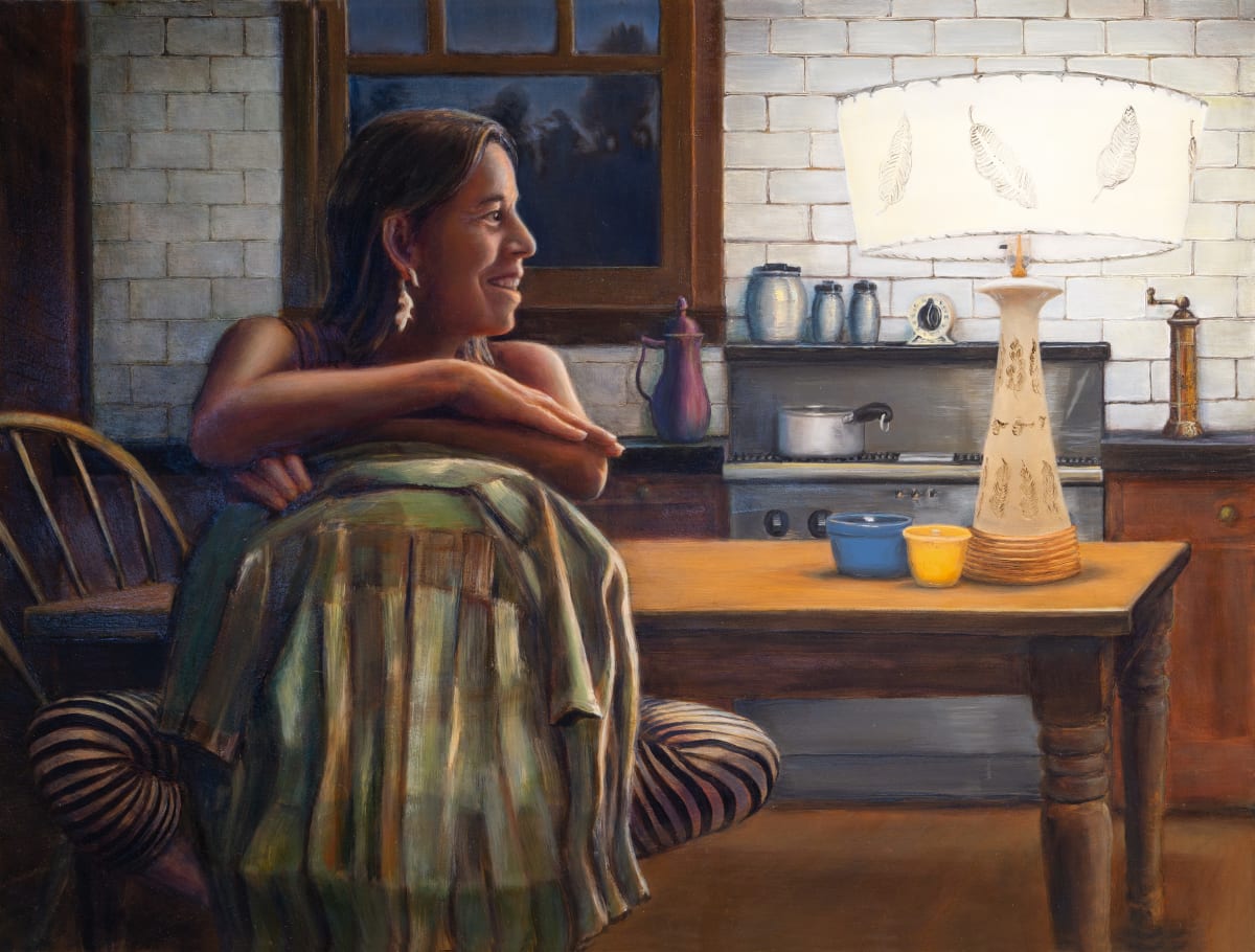 Beth in Kitchen, Image 1.