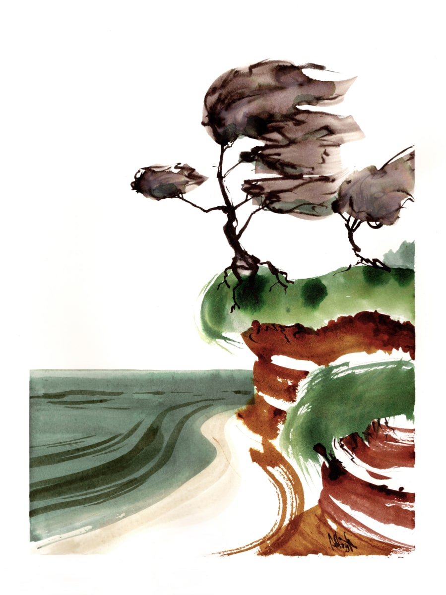 Bluff Trees by Sam Albright 