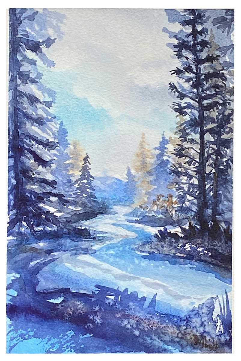 Cobalt Winter by Sam Albright, Image 1.