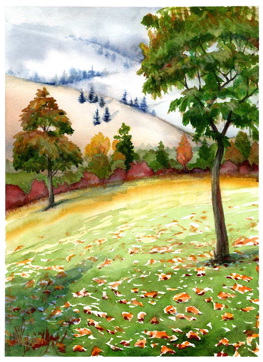 Fall Out the Window - Print by Sam Albright, Image 1.