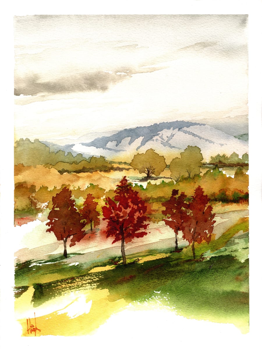 Fall Trees #1 by Sam Albright 