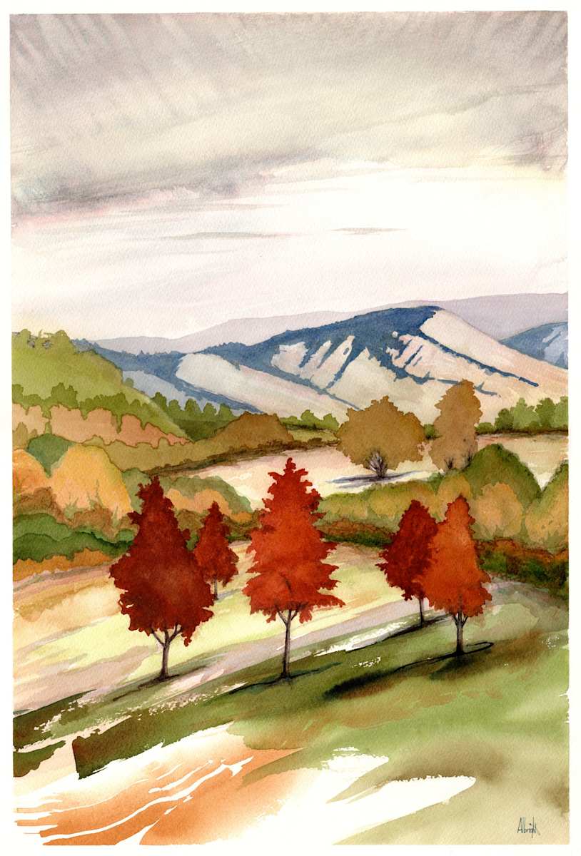 Fall Trees by Sam Albright, Image 1.