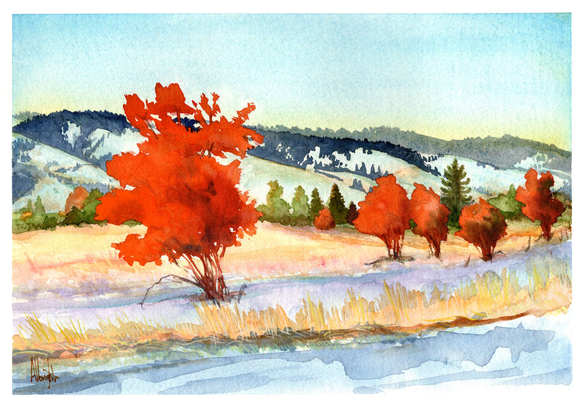 Hawthornes Burning by Sam Albright 