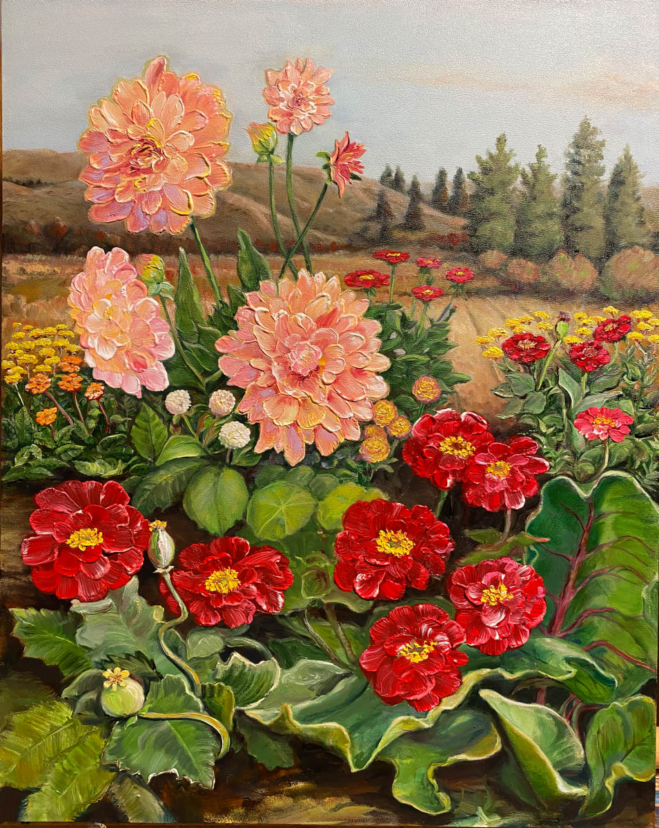 Hill Flowers by Sam Albright 