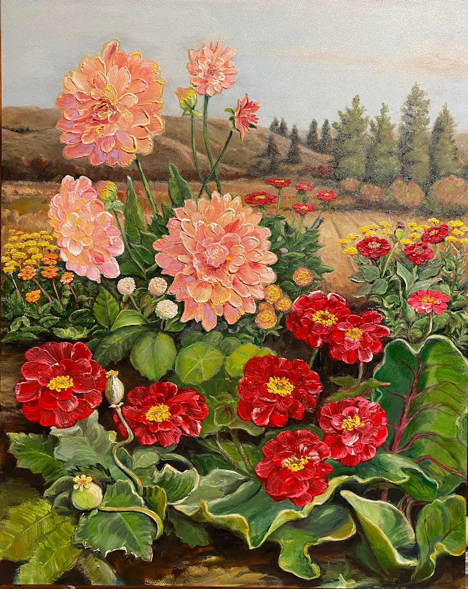 Hill Flowers by Sam Albright, Image 1.