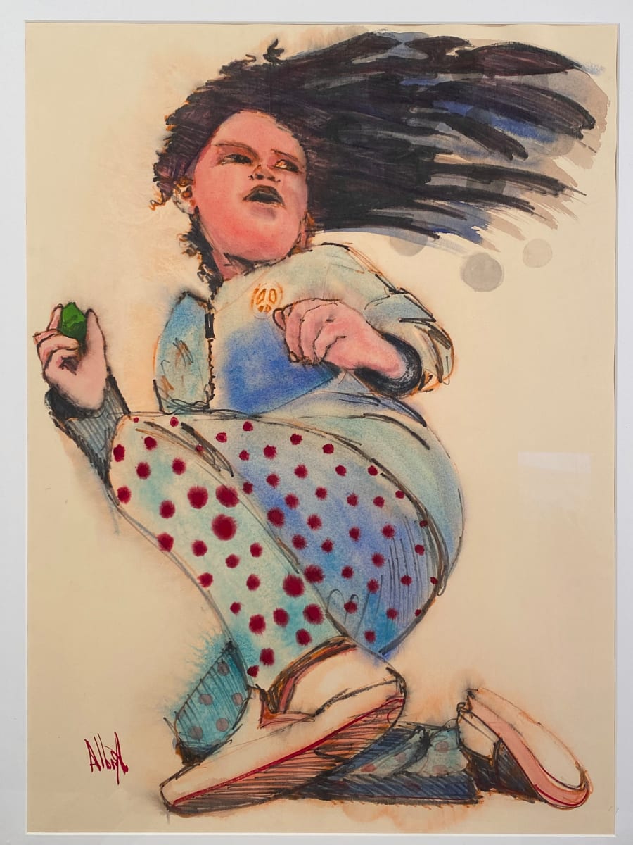 Street Chalk by Sam Albright  Image: Street Chalk - 20x 29