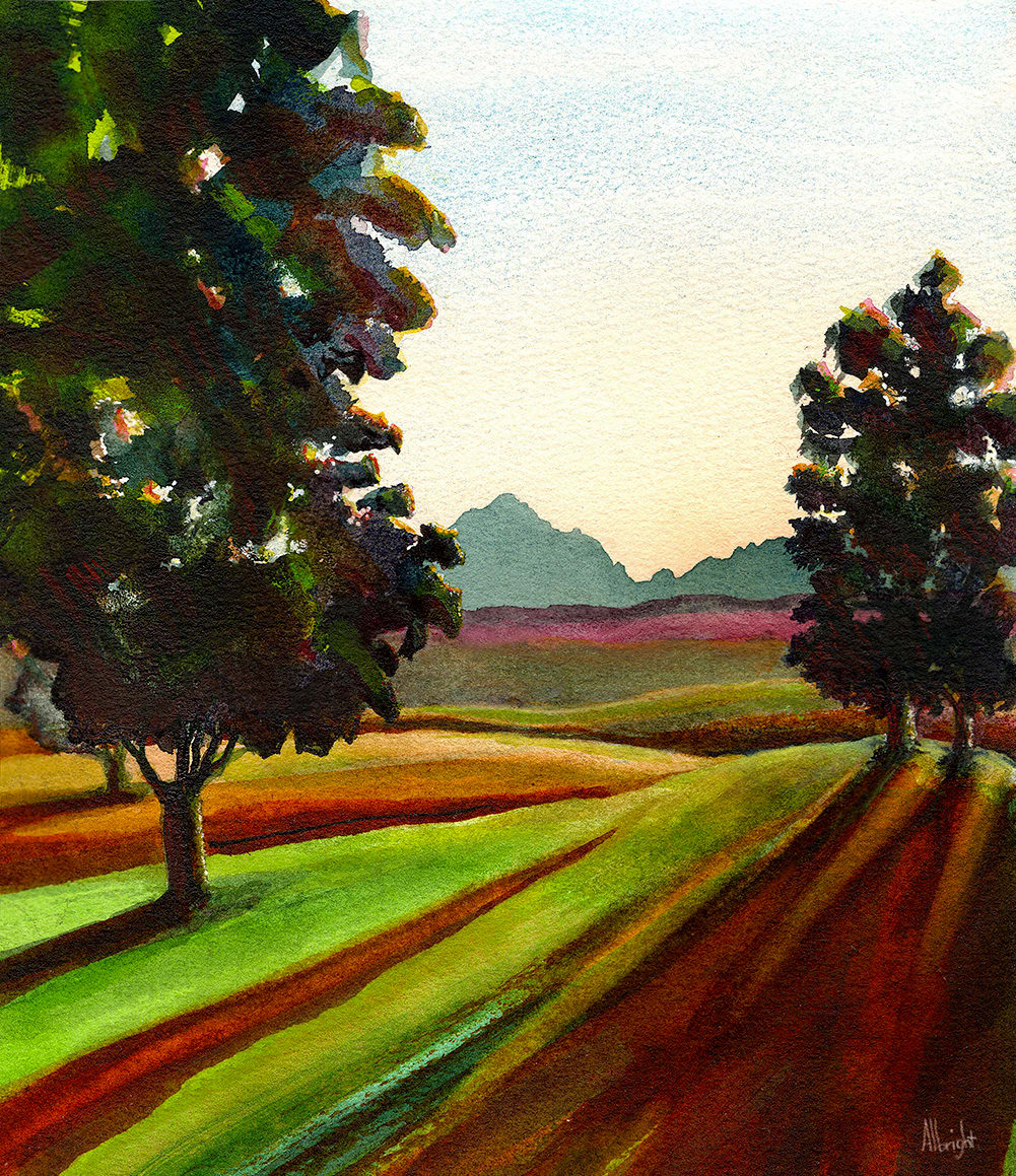 North to Mt. Stuart by Sam Albright 