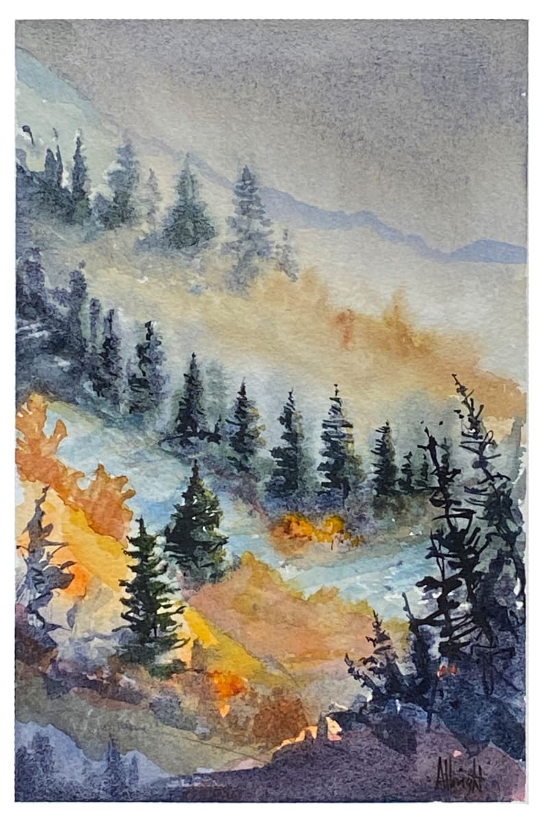 Side Hill Mist by Sam Albright 