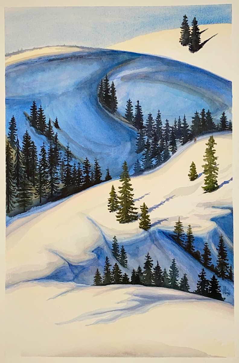 Ultramarine  Hills 2 by Sam Albright, Image 1.