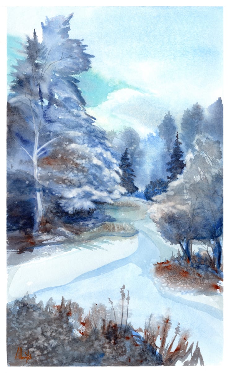 Winter Walk by Sam Albright 