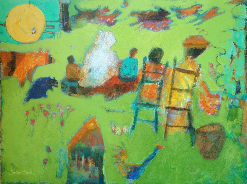 At the Races by Jacqui Beck 