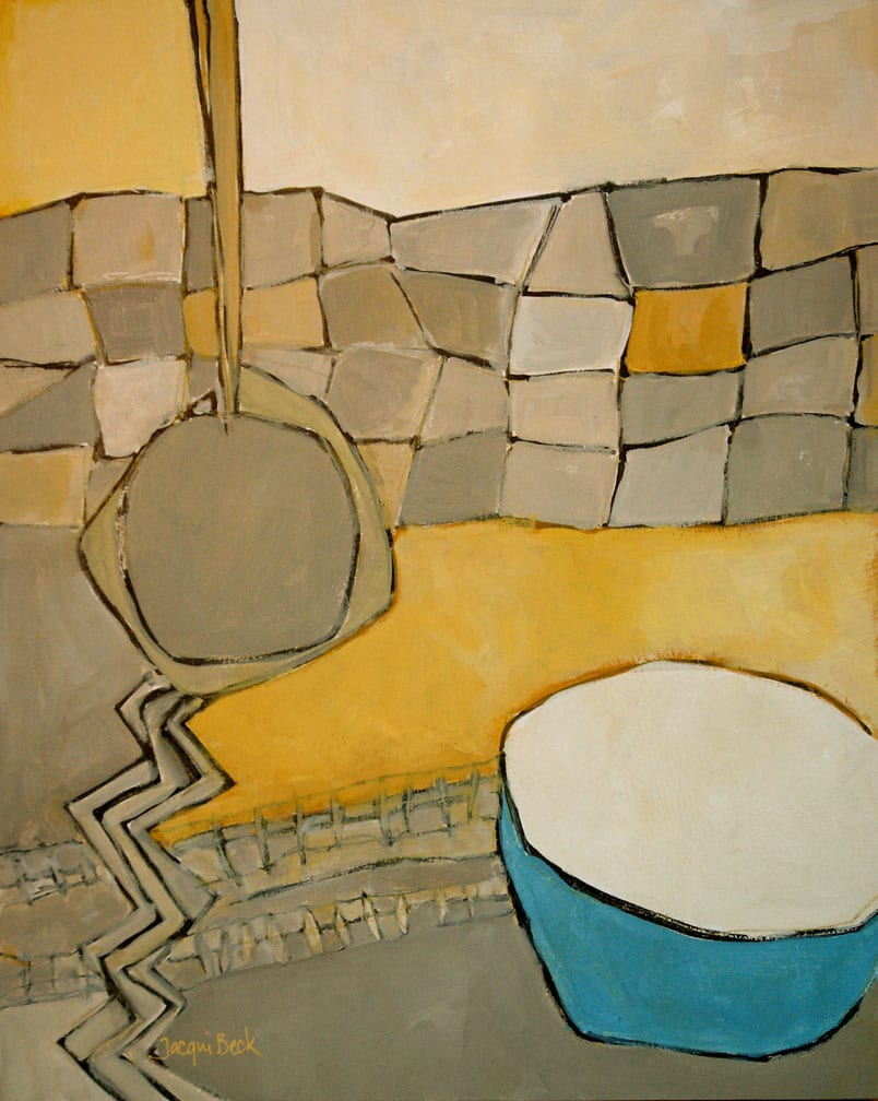 Bowl and Ladle by Jacqui Beck 