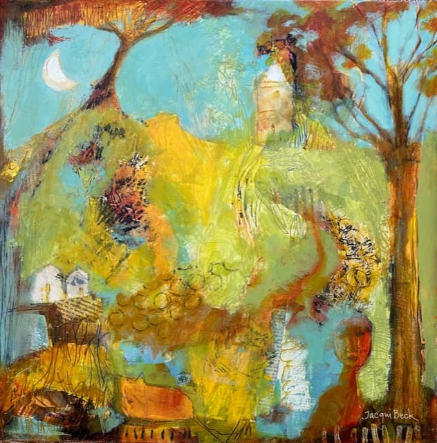 Daytime Moon by Jacqui Beck 