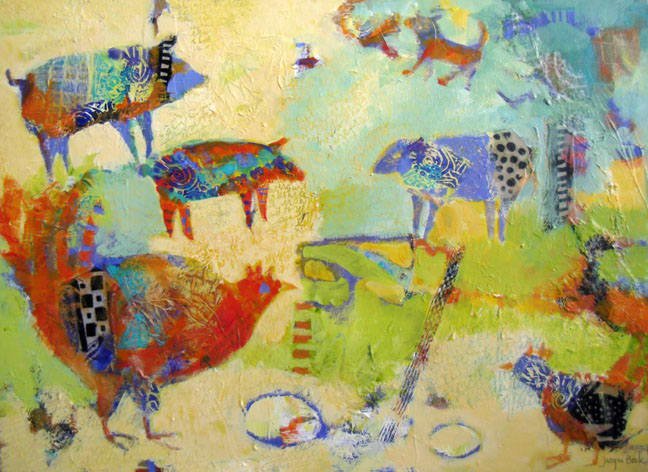 Farmyard Collective by Jacqui Beck 