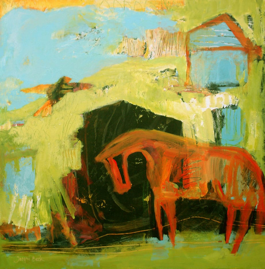 Flying Over by Jacqui Beck 