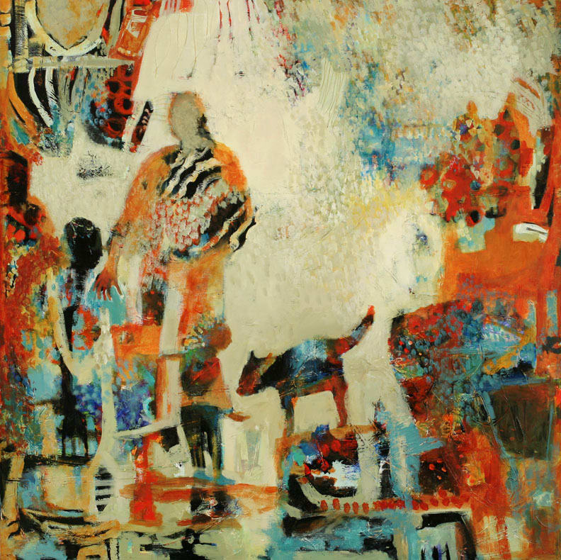 Gathering Friends by Jacqui Beck 