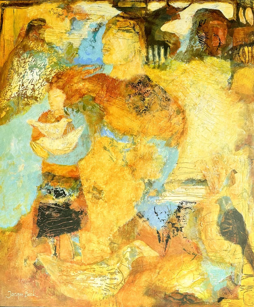 Holding Birds by Jacqui Beck 