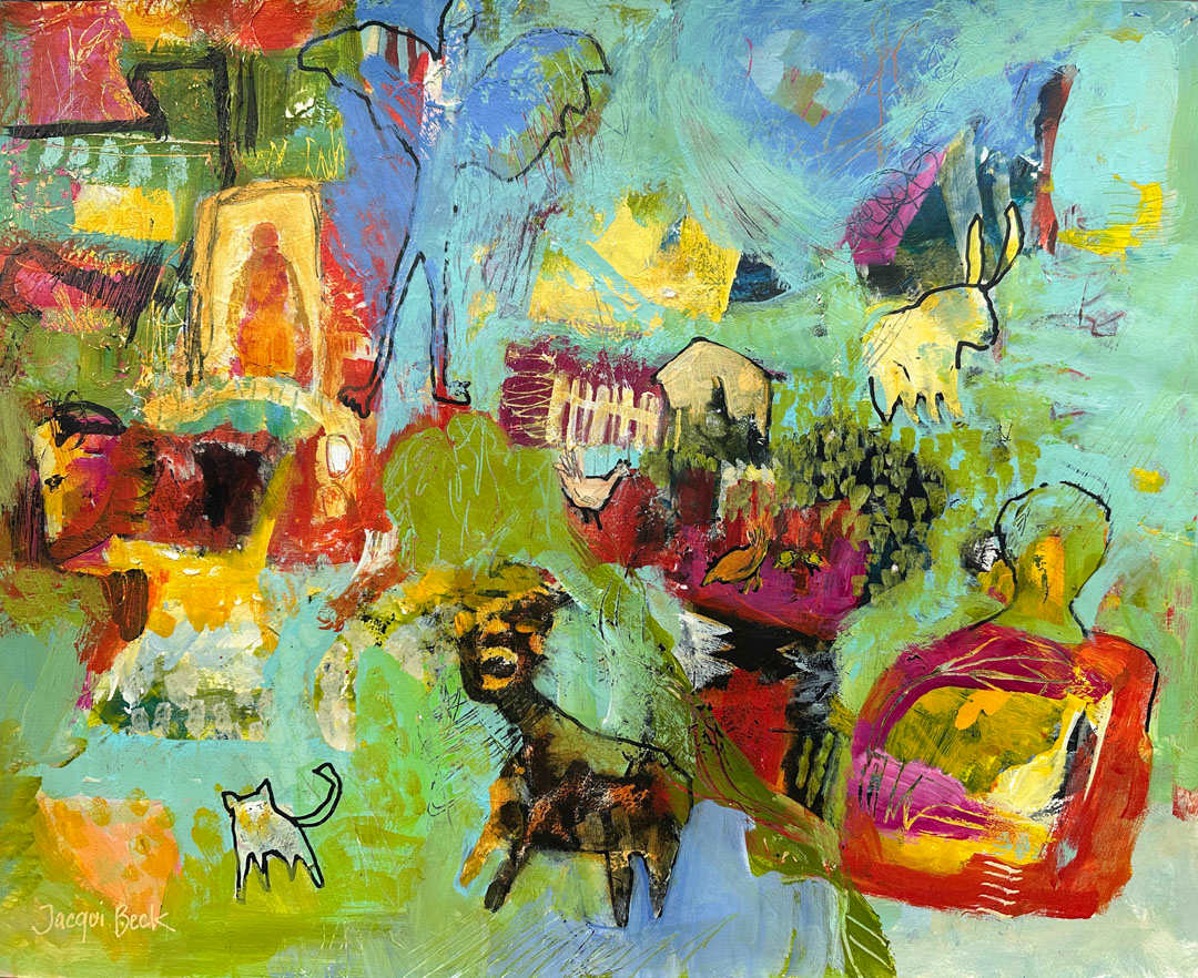 Many Friends by Jacqui Beck, Image 1.