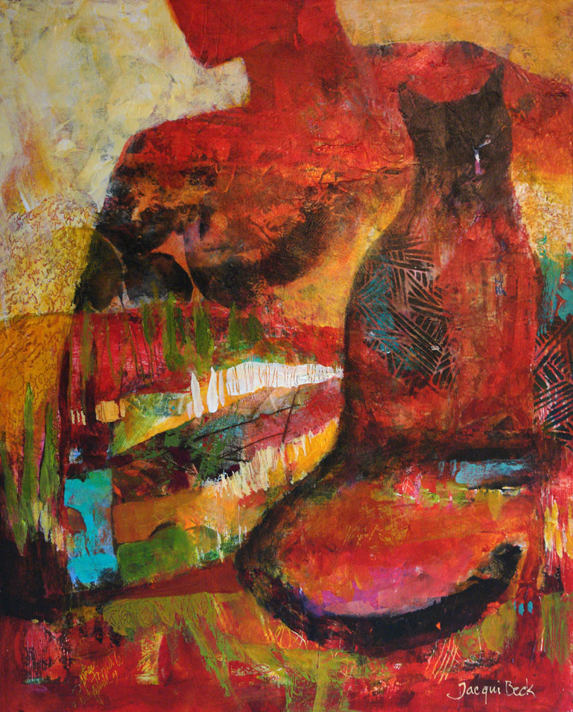 Mother Nature Her Cat By Jacqui Beck Artwork Archive