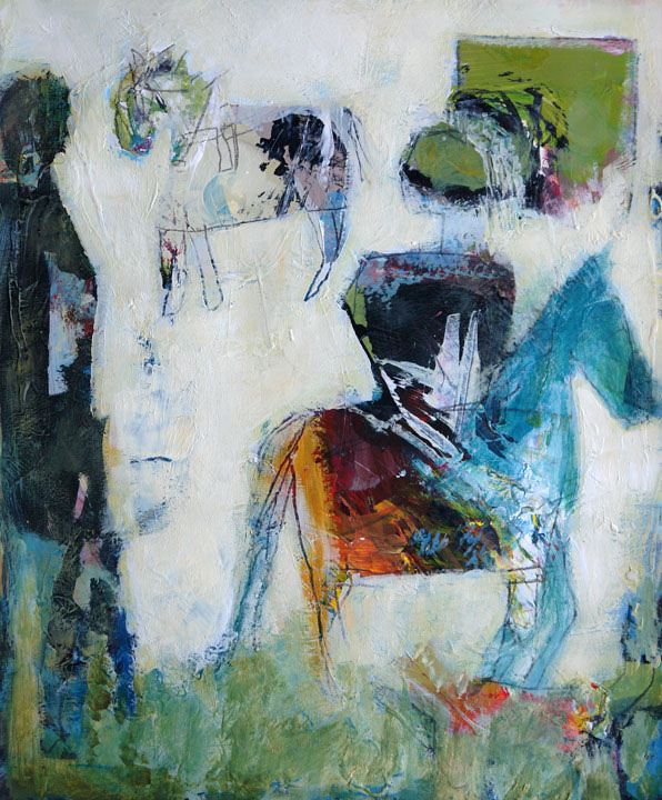 Riding West Facing East by Jacqui Beck 