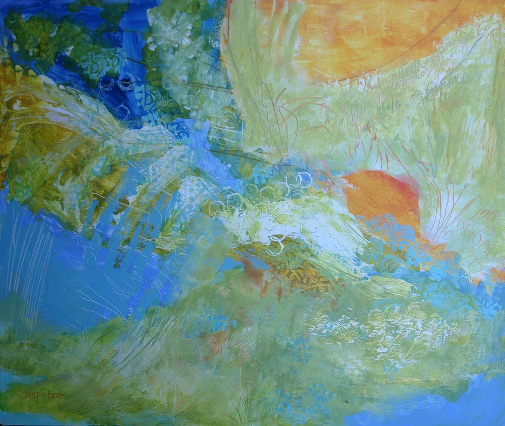 Wild Stream by Jacqui Beck 