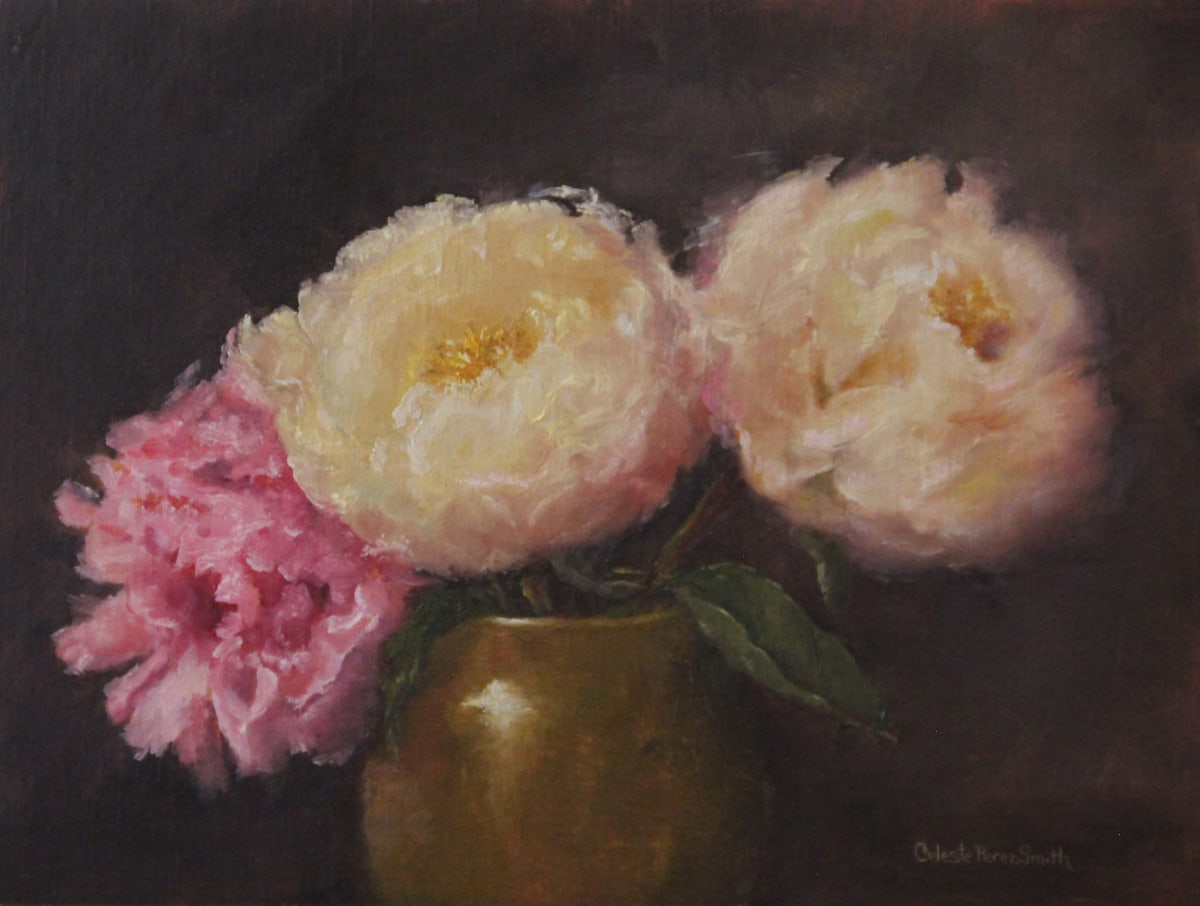 Wedding Flowers by Celeste Perez Smith Fine Art  Image: Inquire about a custom frame available at additional cost