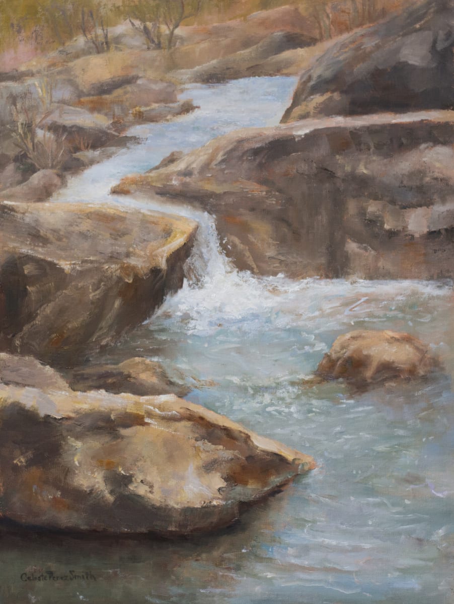 Whispering Past the Stones by Celeste Perez Smith Fine Art, Image 1.