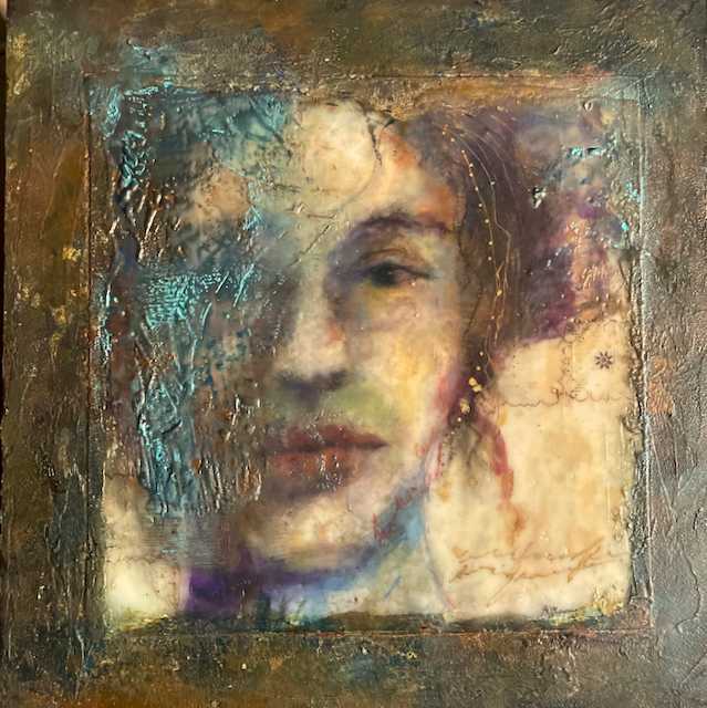 Fayum of an Italian Woman by Angela Wimmer 