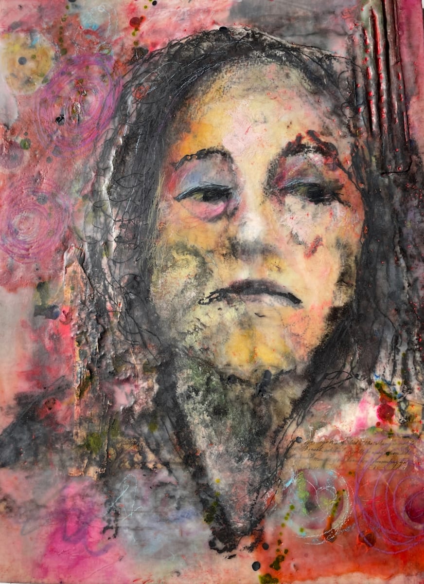 Self Portrait Grief #1 by Angela Wimmer, Image 1.